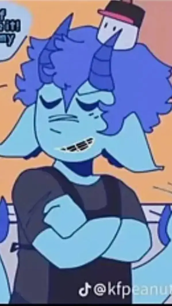 ai character: BLUUDUD background