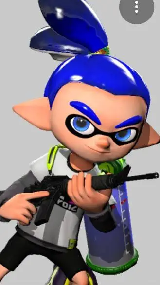 ai character: INKING BOY background