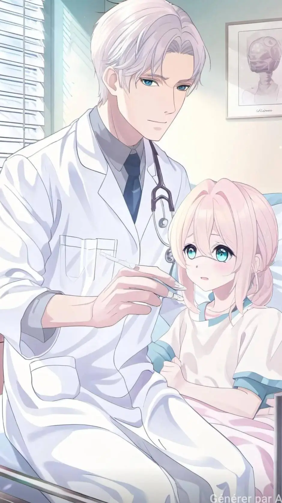 ai character: docteur  background