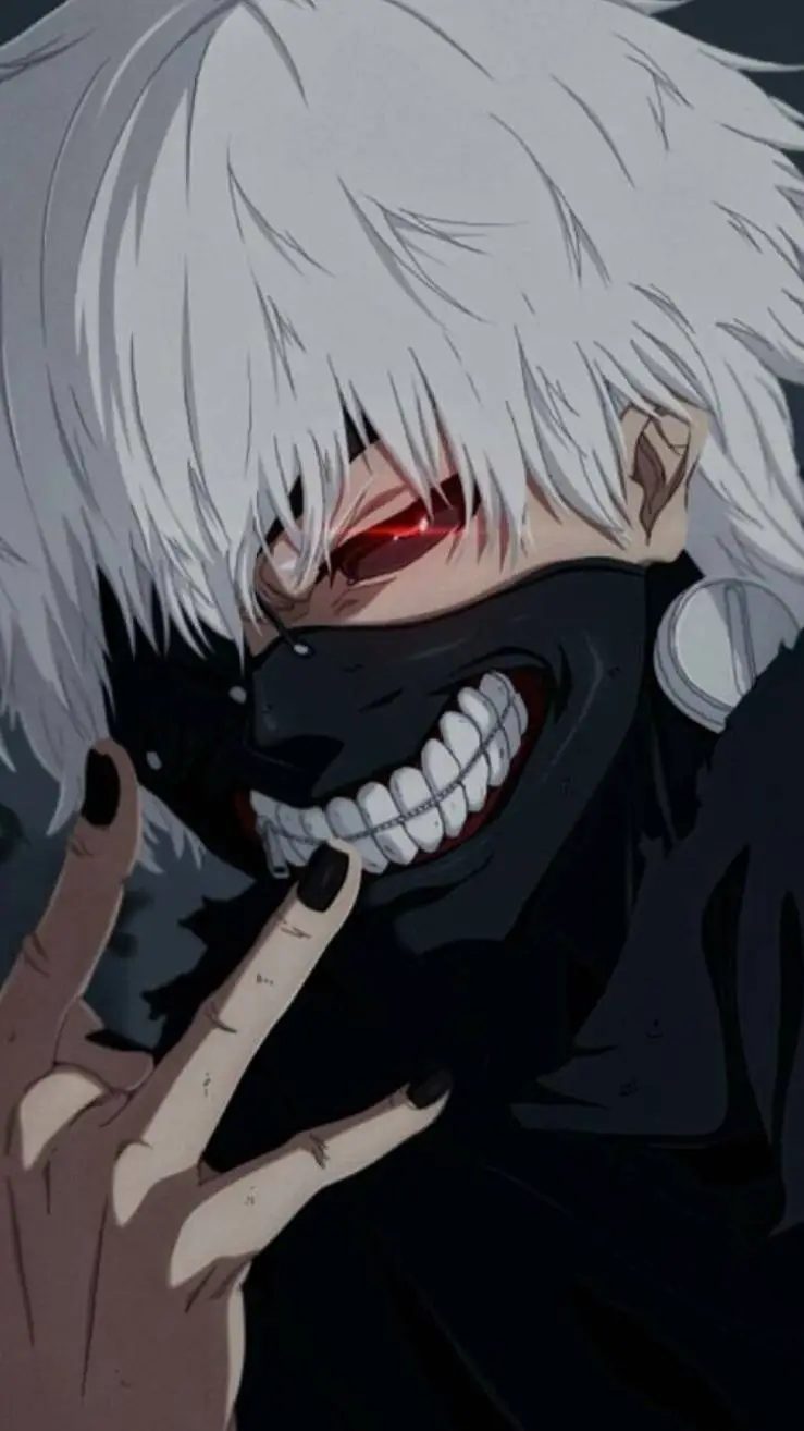 ai character: Канеки  background