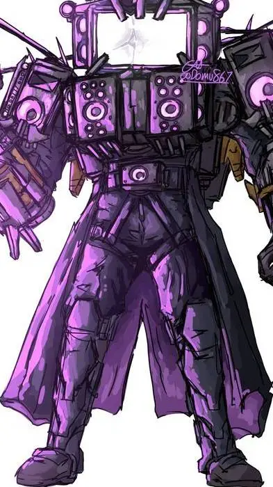 ai character: Titan TV infinito background