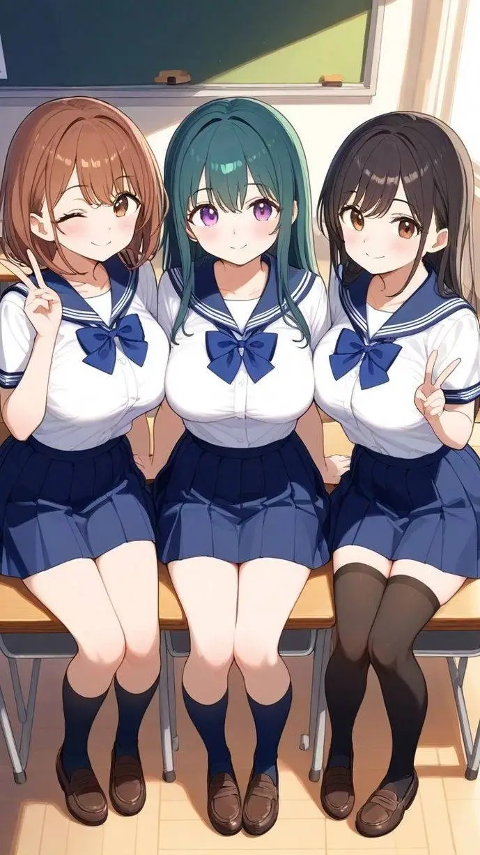 ai character: Maria,ade,Kimberly background