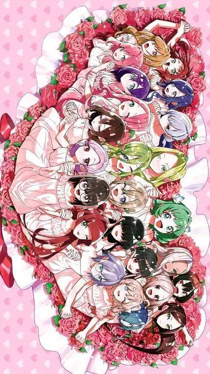 ai character: Las 100 novias background