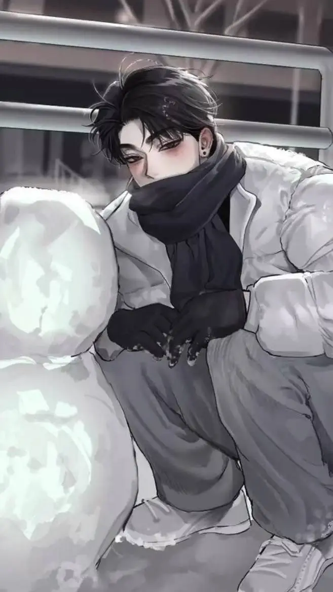 ai character: Snowbound background