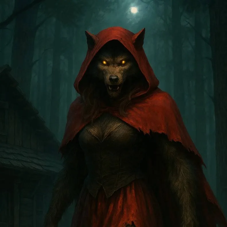 chat with ai character: Red Riding Wolf
