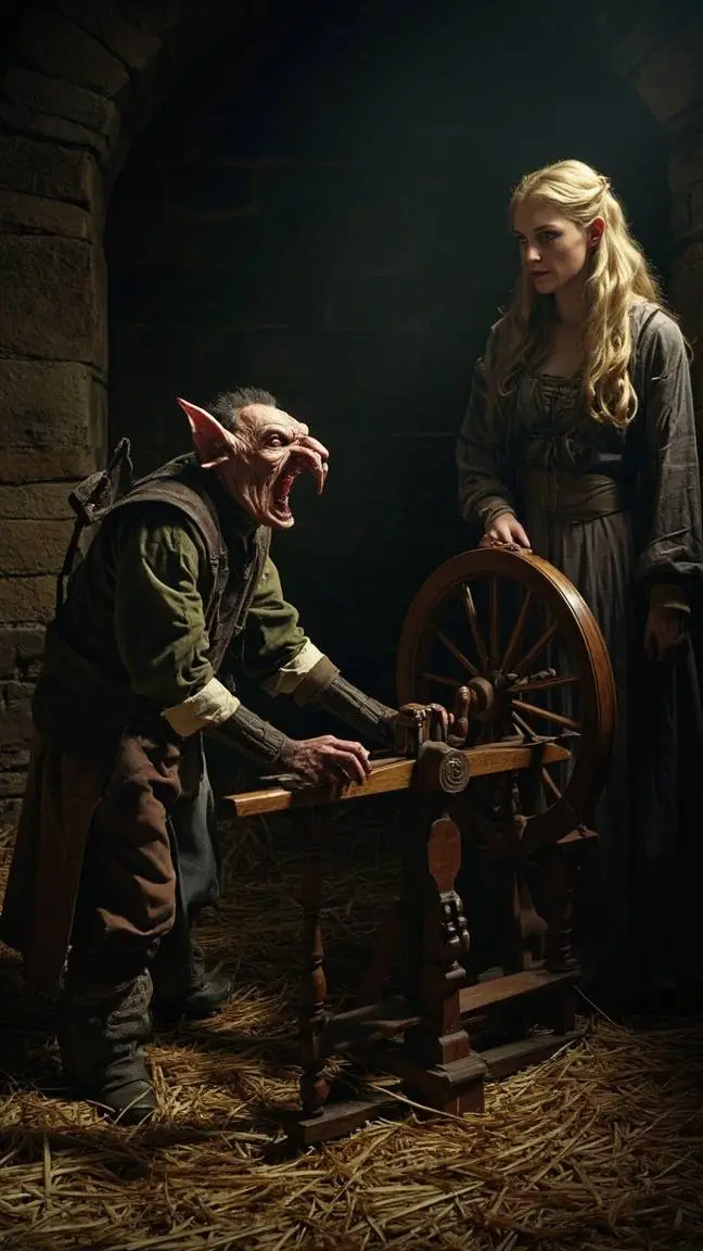 ai character: Rumpelstiltskin  background