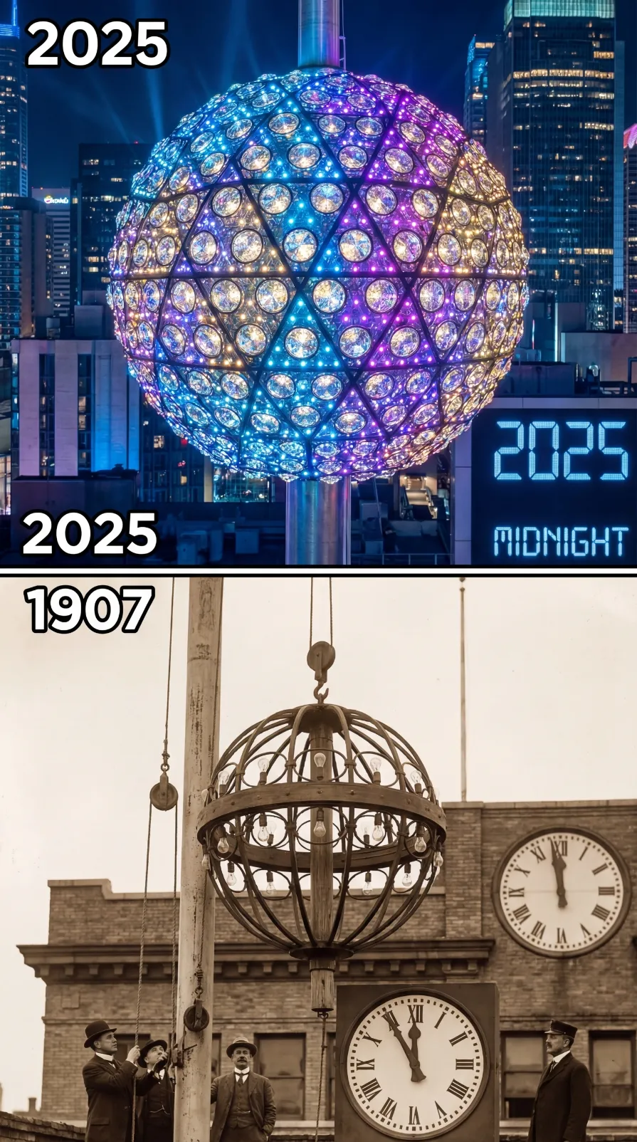 ai character: New Years Eve  background