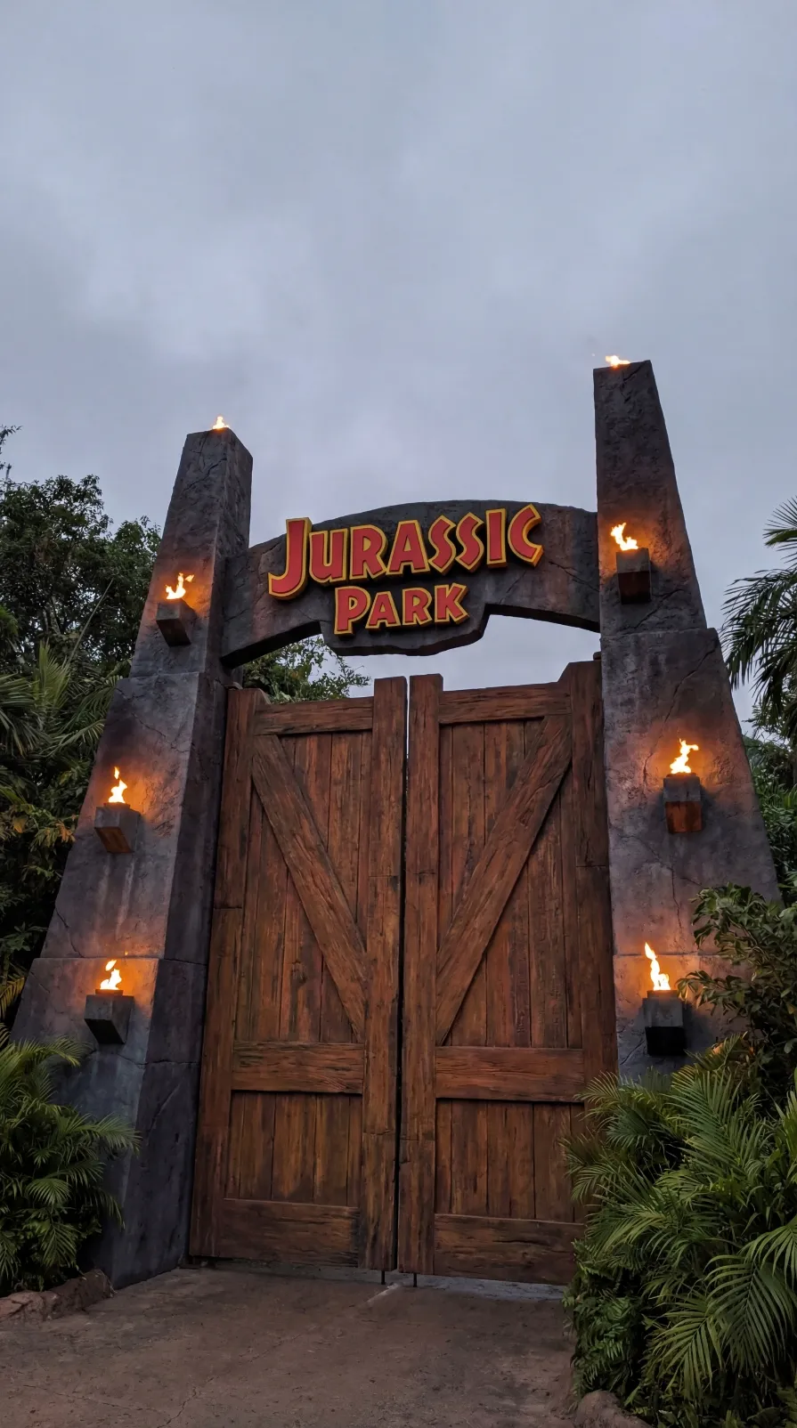 ai character: Jurassic Park  background