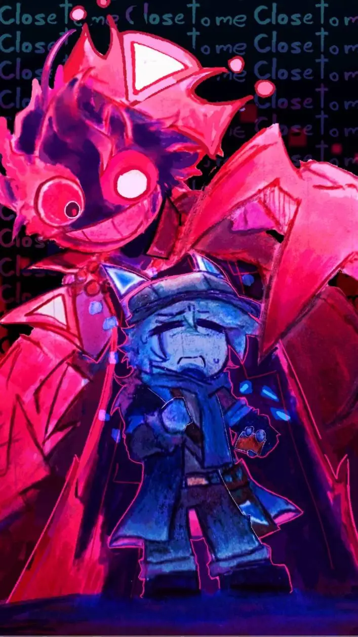 ai character: Close to me.....? background