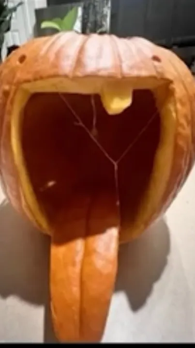 ai character: Stupid pumpkin ￼ background