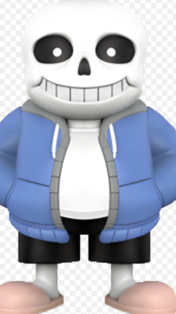 ai character: Sans￼ background