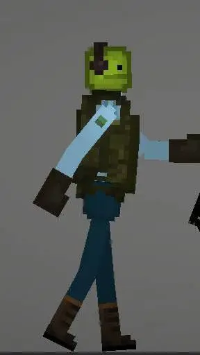 ai character: Melon background