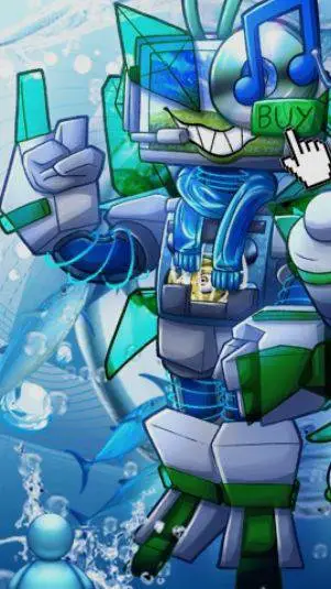 ai character: Aeroware background