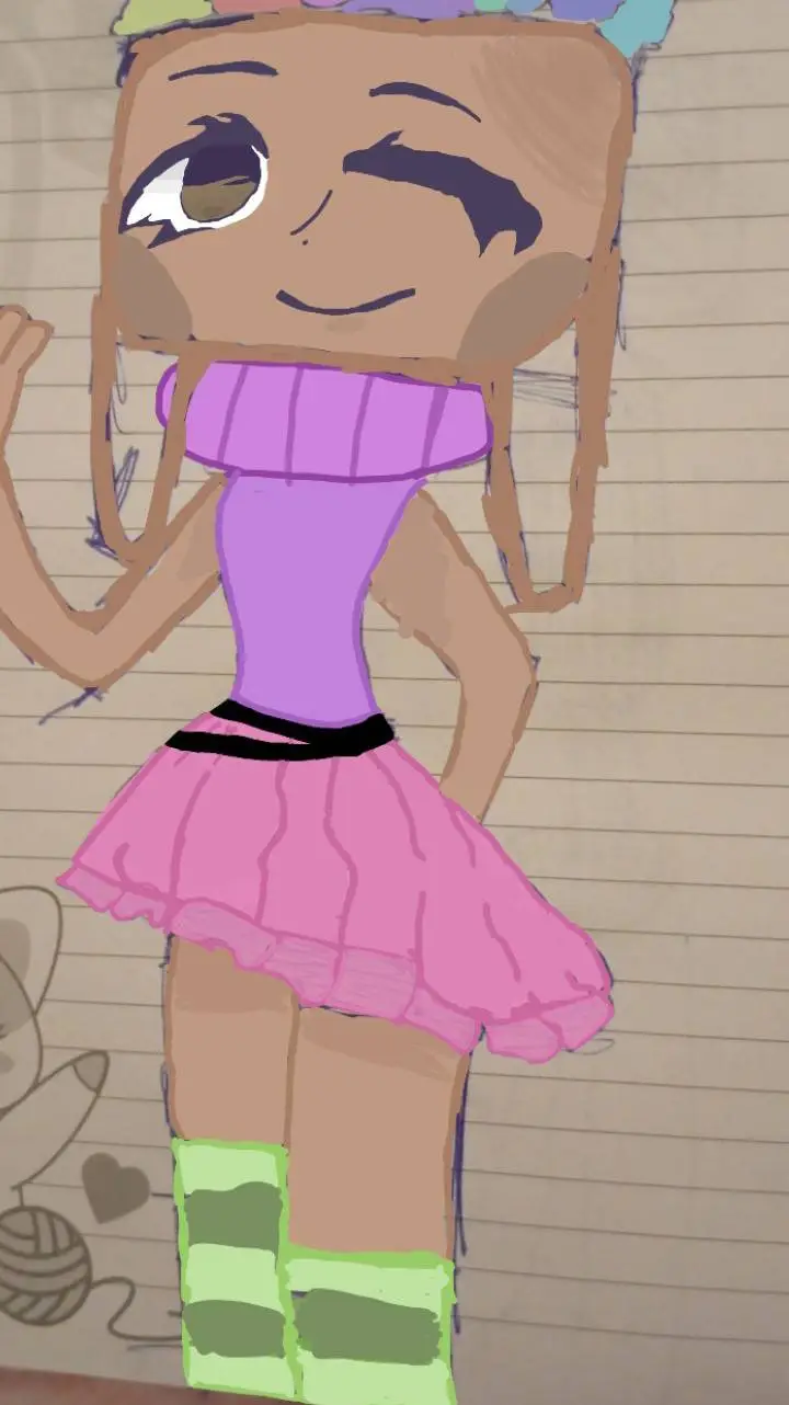 ai character: 𝓫𝓪𝓼𝓼𝓲𝓮 𝓼𝓷𝓪𝓹𝓹𝓼?!  background