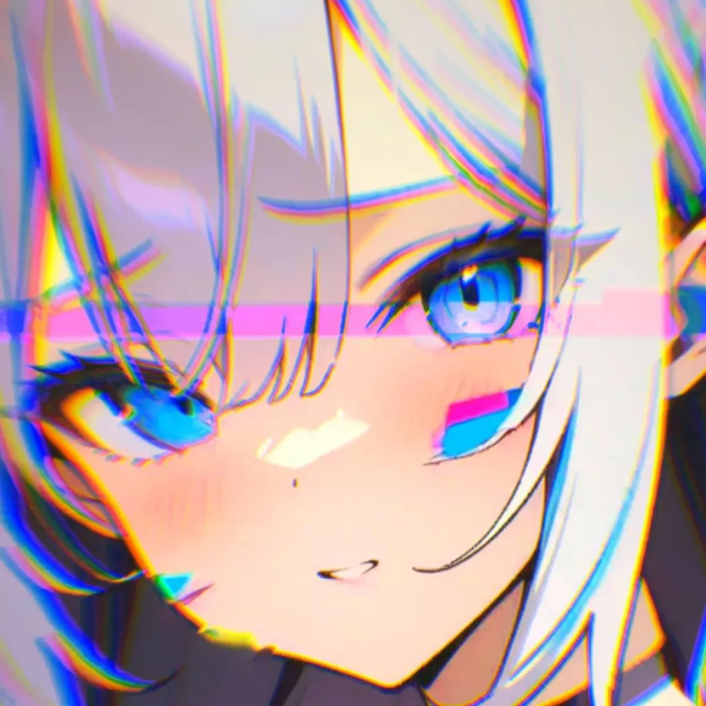 chat with ai character: Glitch girl demo