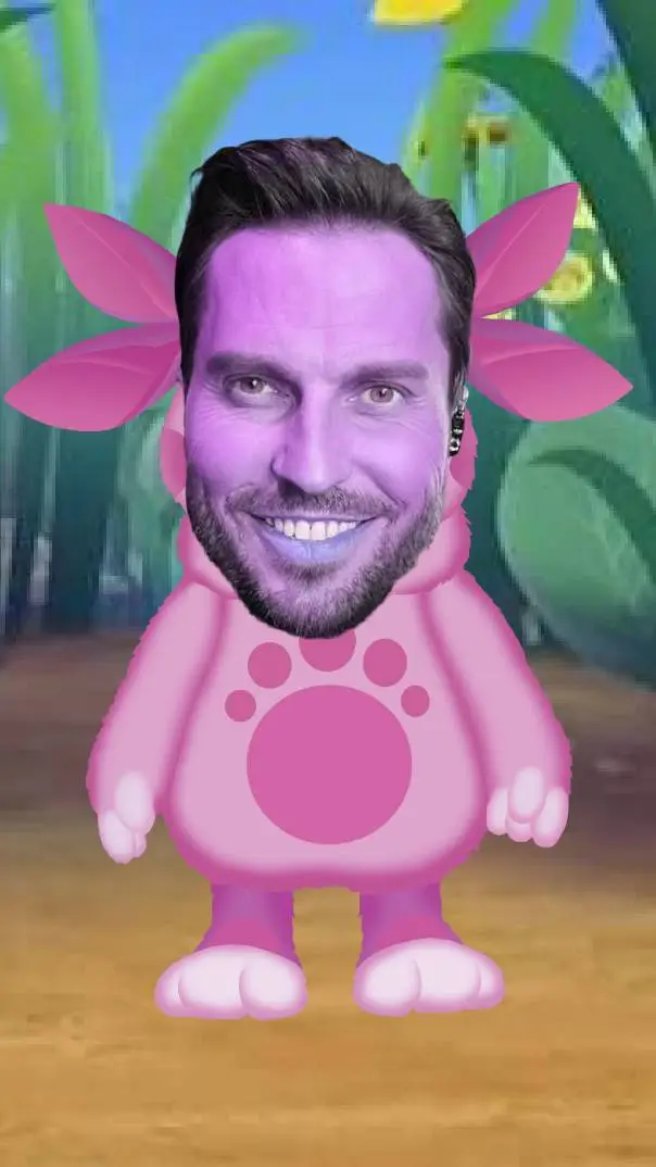 ai character: Лунтик background