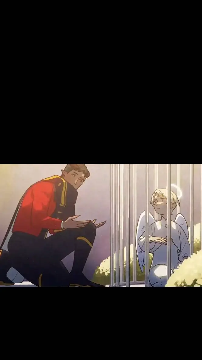 ai character: El angel Gabriel  background