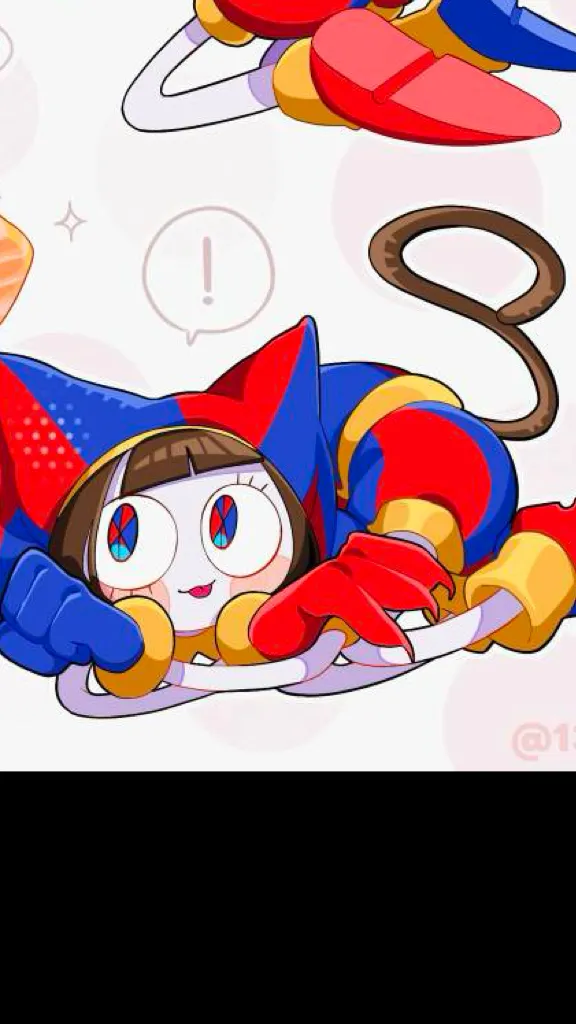 ai character: Cat Pomni background