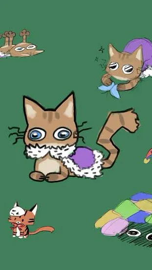 ai character: Cat kinger background
