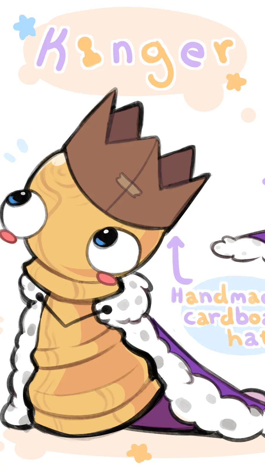 ai character: Baby kinger background