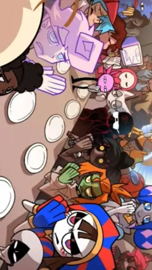 ai character: every fandom Party background