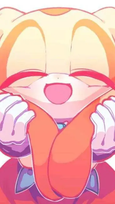 ai character: Cream background