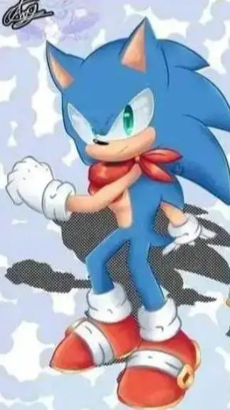 ai character: sonic the hedgehog background