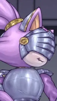 ai character: blaze the cat  background