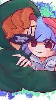 ai character: Soft Pico background