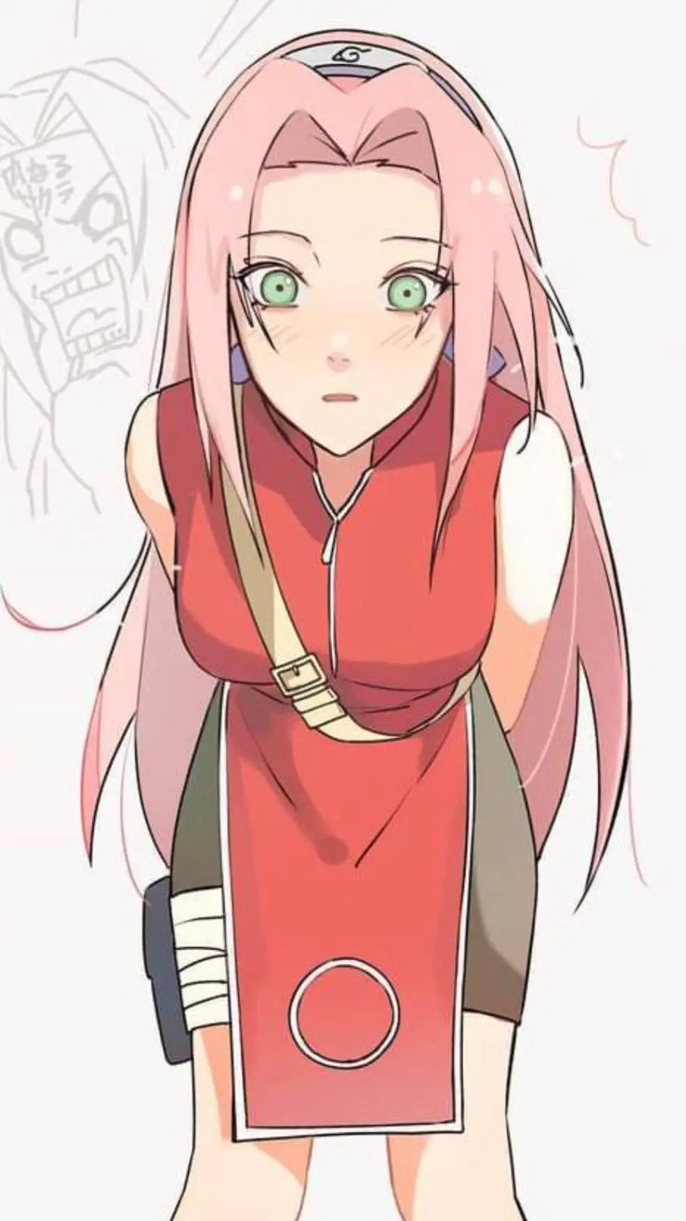 ai character: Sakura  background