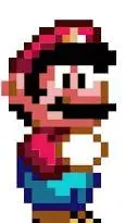 ai character: Mario background