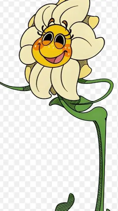 ai character: daisy poppy playti background