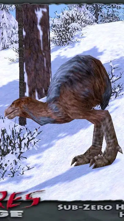 ai character: diatryma background