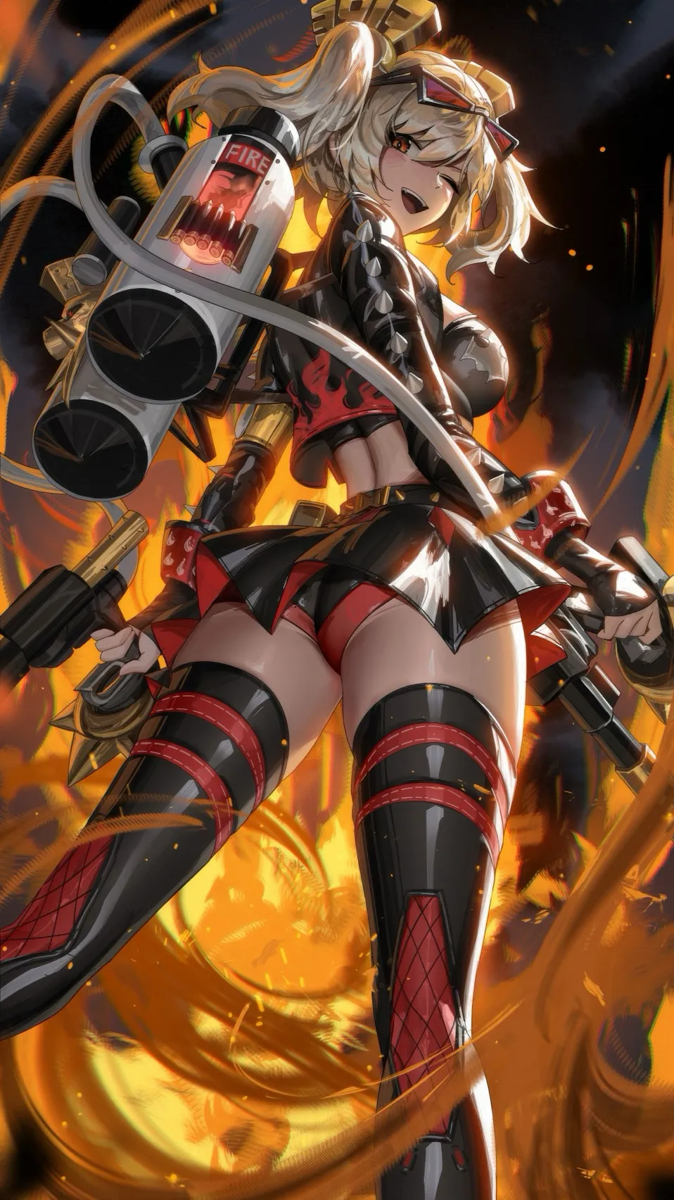 ai character: Hot girlfriend background