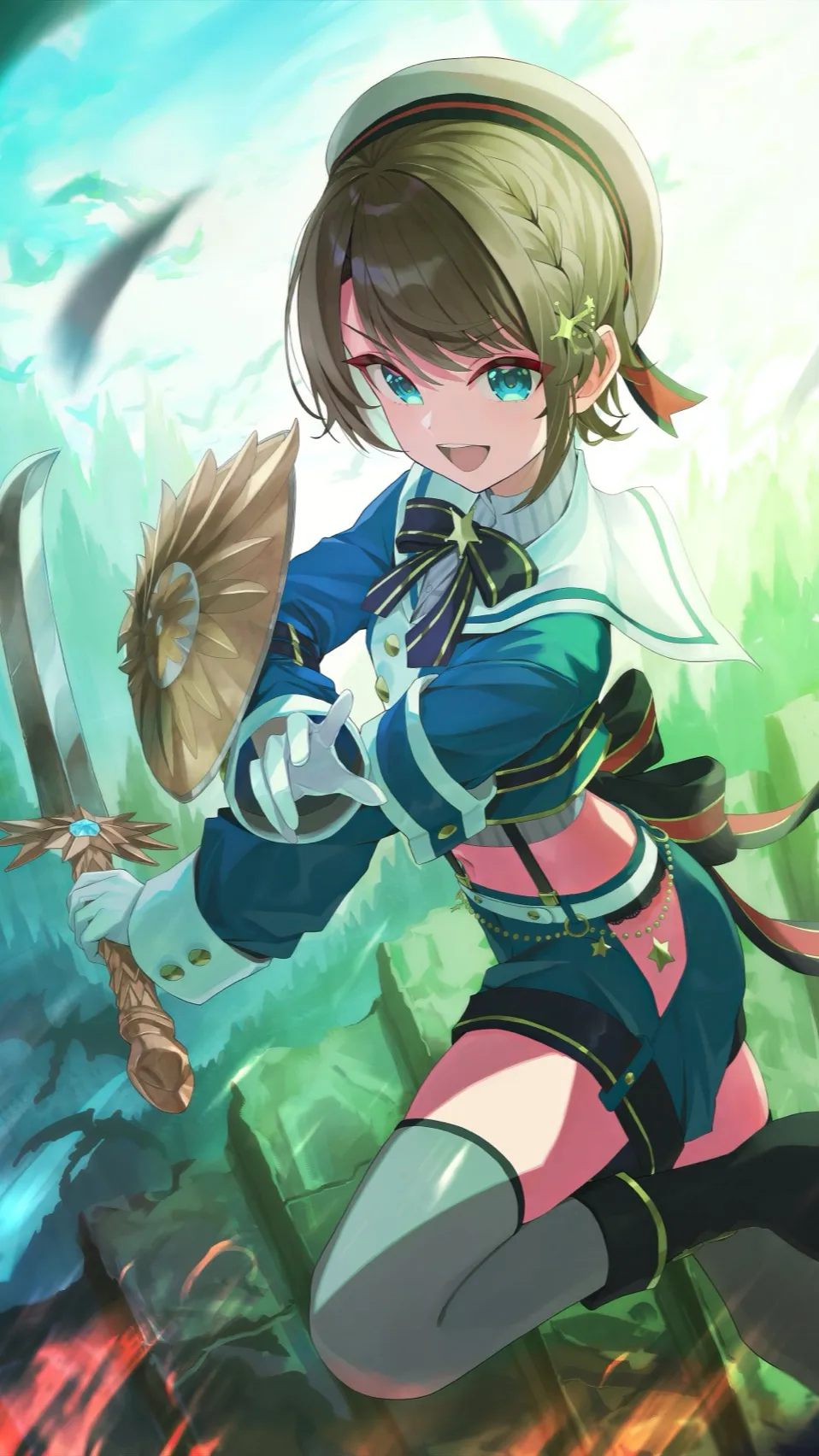 ai character: Bully lily background