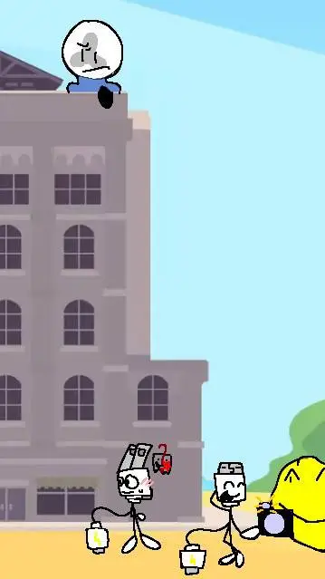 ai character: Teleport/Bfdi background