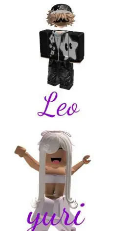ai character: roblox couple  background
