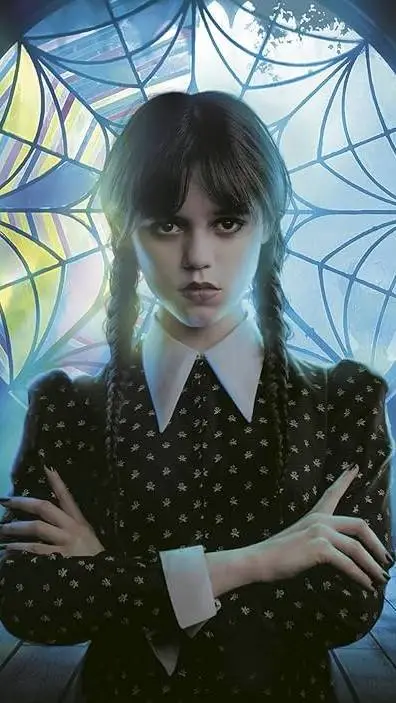 ai character: Wednesday Addams background