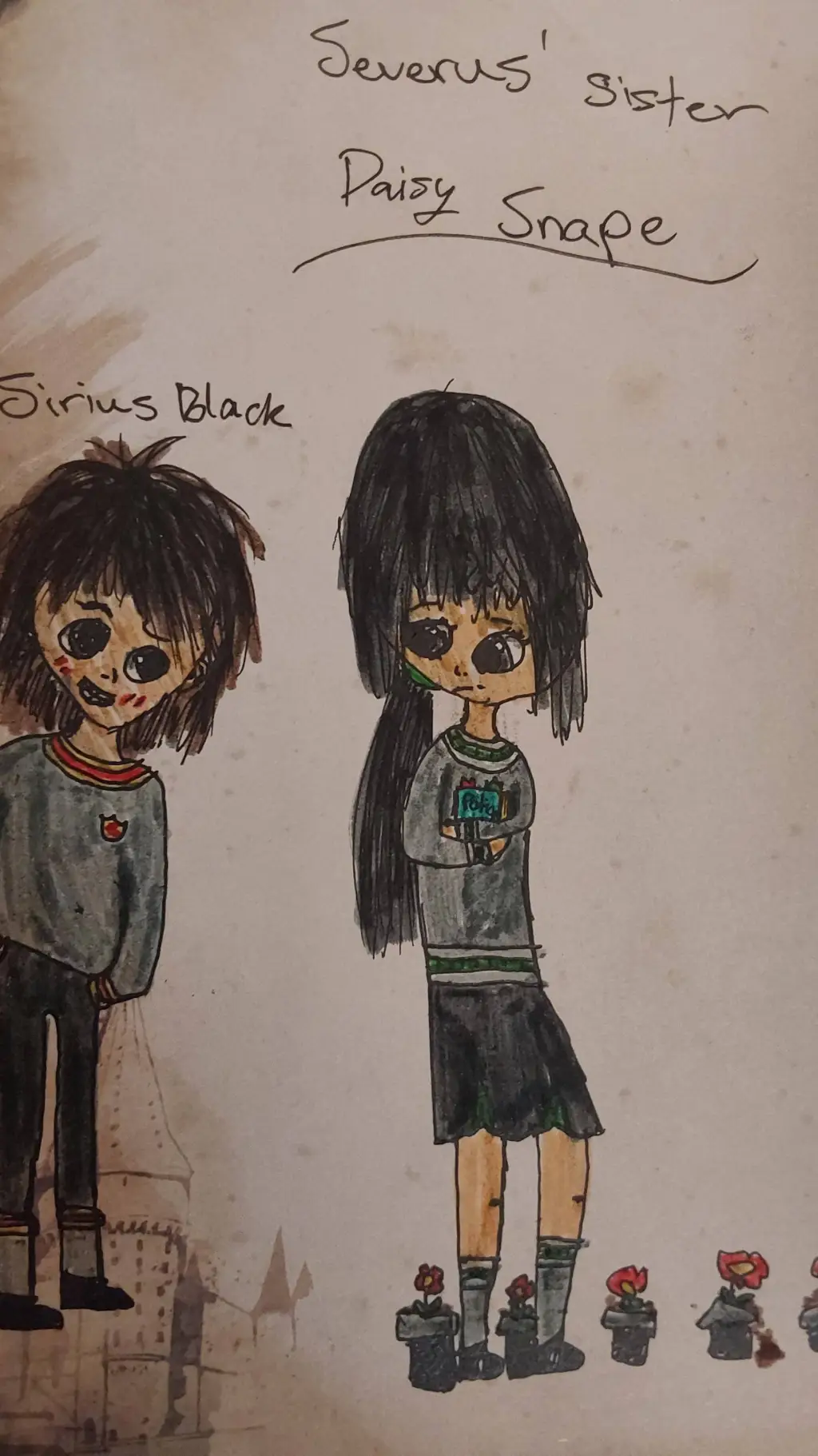 ai character: Marauders era 🦌🐺🐕🐀 background