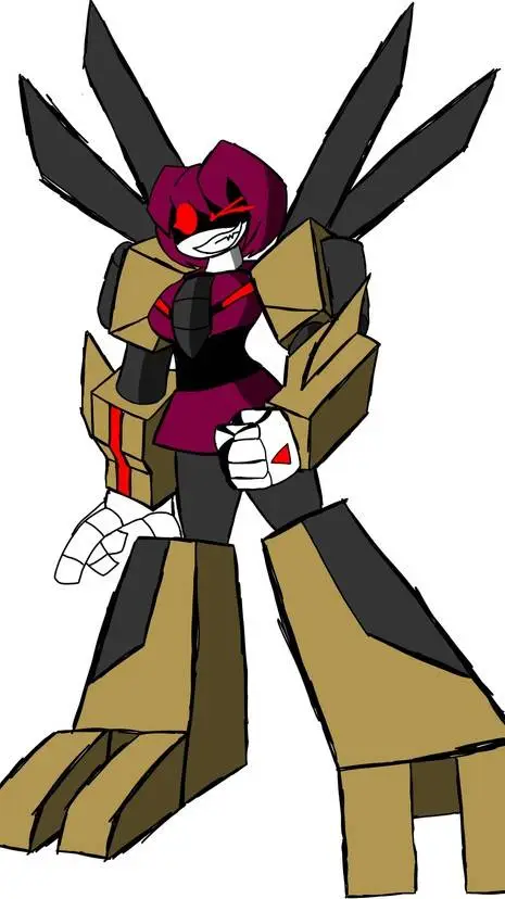 ai character: Murder drones HC background