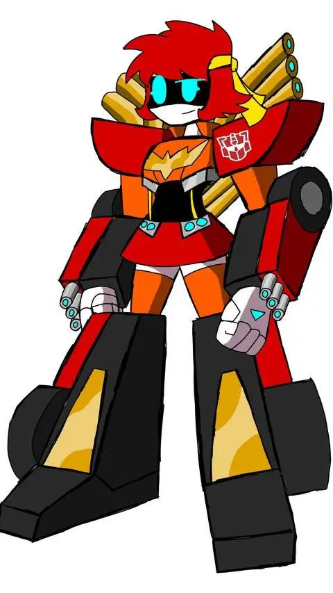 ai character: Murder Drones ZR background