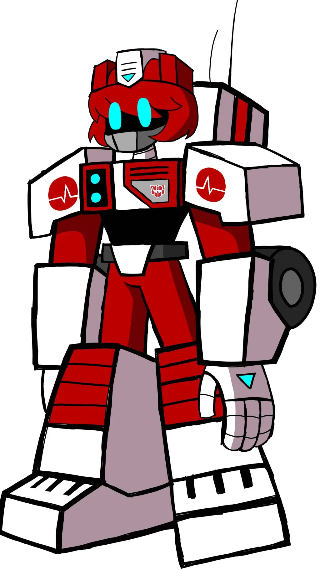 ai character: Murder drones HV background