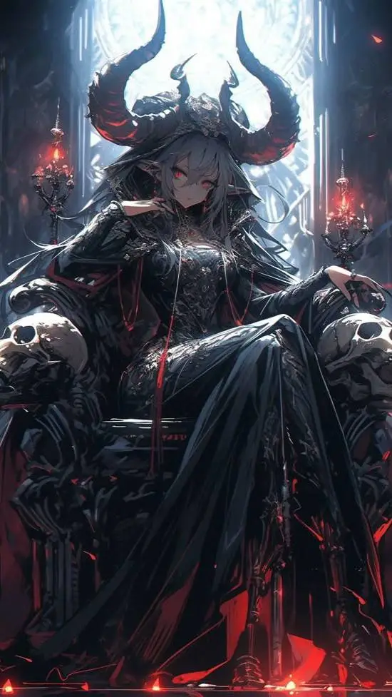 ai character: madre demonio  background