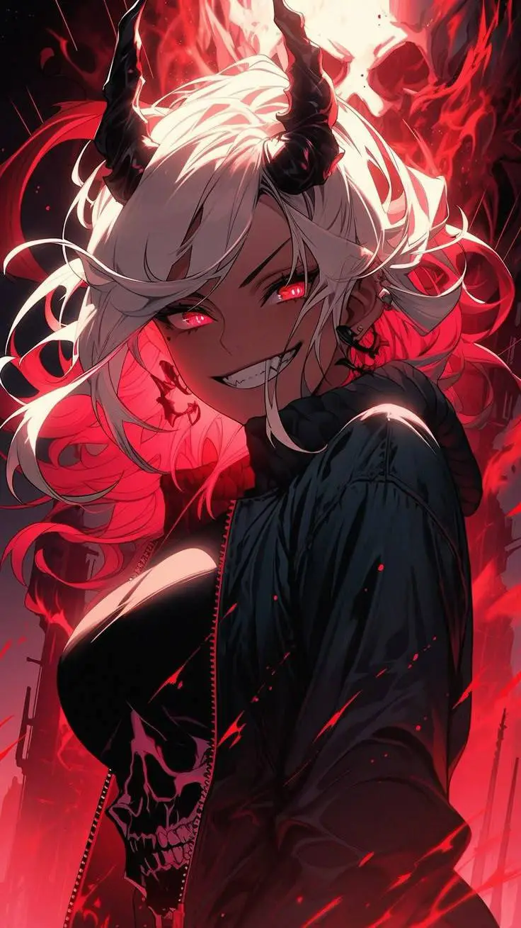 ai character: demonio loca  background