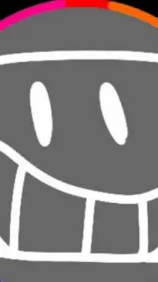 ai character: gray melón background