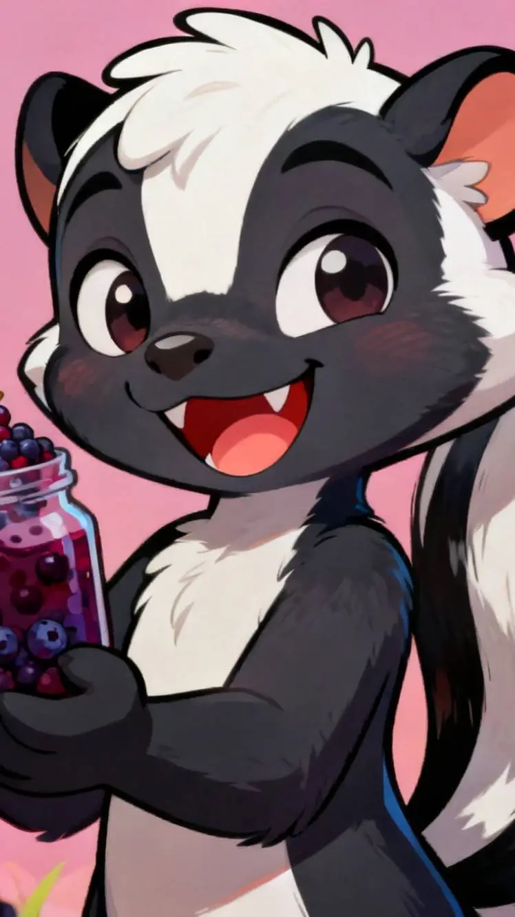 ai character: luma  background