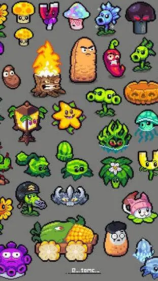 ai character: PVZ background