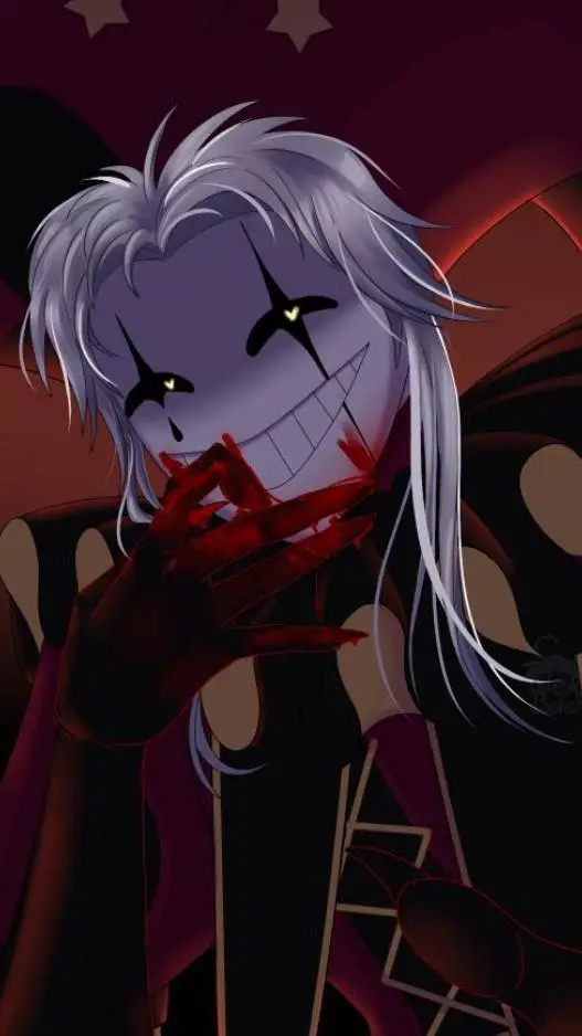 ai character: ╣🎪Pierrot🎪╠ background