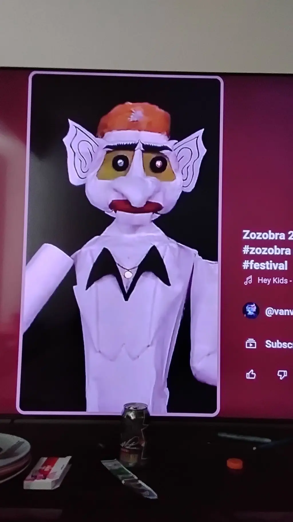 ai character: zozobra murders background