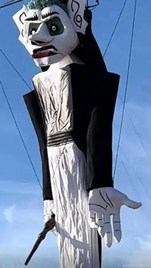 ai character: zozobra 2023 background